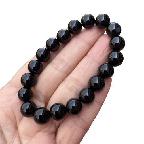 Hemasa Black Onyx  Beads  Natural Stone  Beads Bracelets