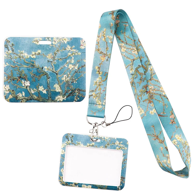 Tejesa Little daisy Lanyard for Key Cute Neck Strap Card ID Badge Holder Key Chain Accessories Wholesale