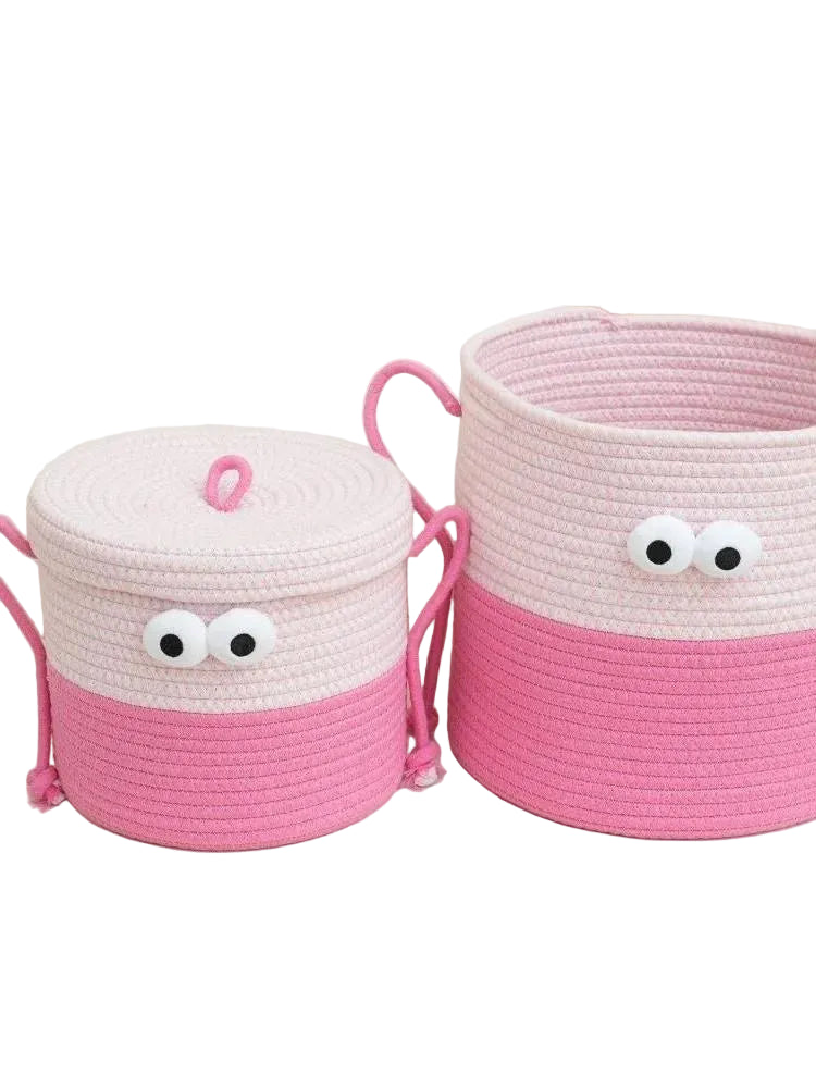 Tejesa Cartoon Monster Sna Basket Living Room Office Desktop M Organizer Toy Storage Basket Cotton Material Fly Use