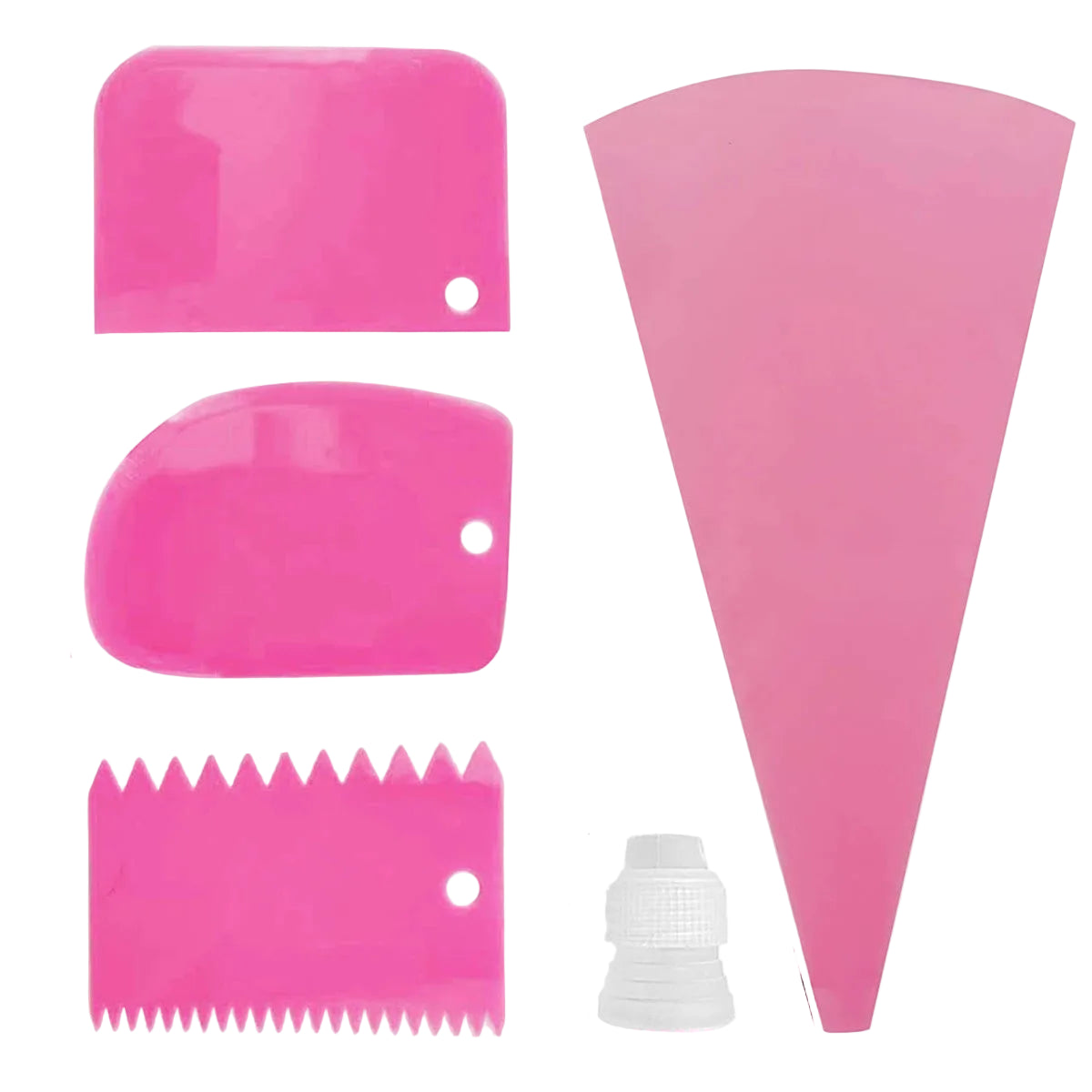 Tejesa Cake Decorating Piping Syringe DIY Cupcake Decorating Nozzle Frosting Making for DessertDessert Cookies Cream Filling Injector