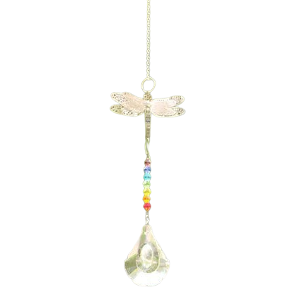 Hemasa 1PCS AB Crystal Suncatchers/Dragonfly Pendant/Window Decor Christmas Birthday Gifts