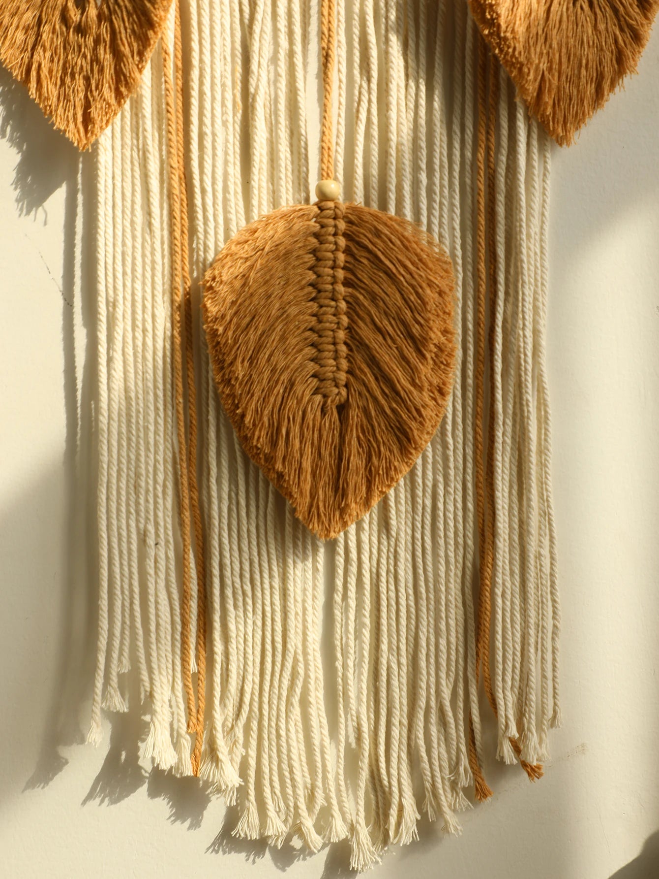 Hemasa Macrame Dream Catcher Bohemian Leaf Hanging Wall Nordic Decor Boho Handmade Tapestry Ornaments For Home Living Room Decoration