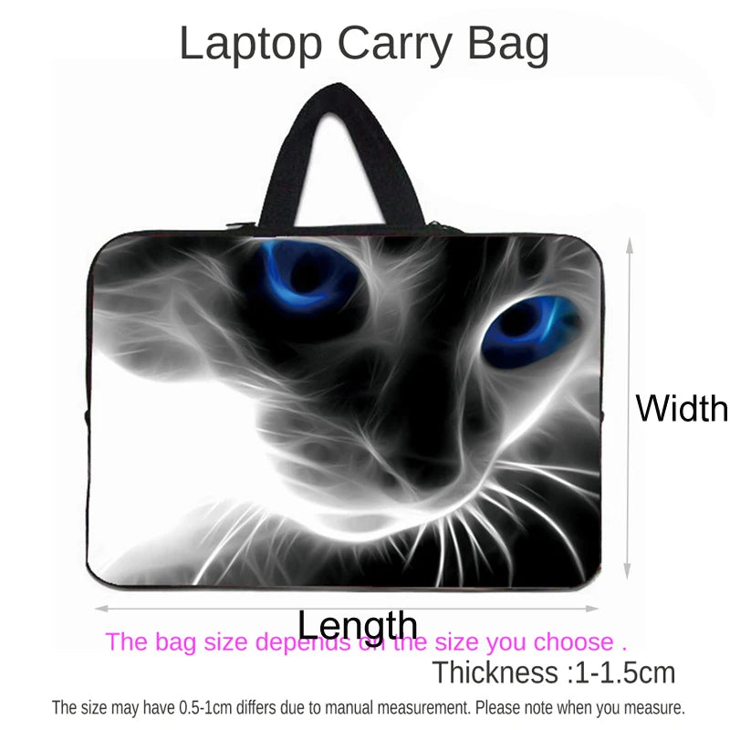 Hemasa Laptop Tas Neoprene Chromebook Bag 10 11 12 13 14 15.6 16 17Inch Notebook Case Cover Pouch For Macbook MSI Lenovo HP Accessories
