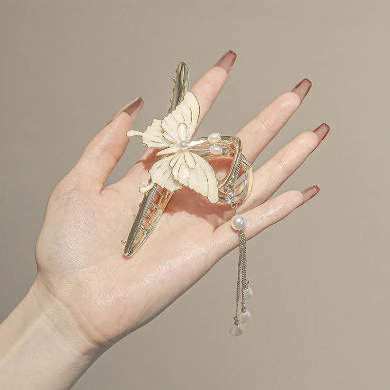 Tejesa Metal Butterfly Hair Claw Clips   / Hair Crab Clip for Women