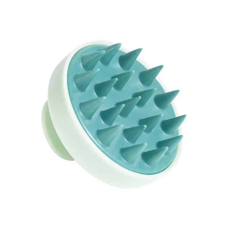Silicone Shampoo Brush Head Scalp Massage Comb Hair Washing Comb Body Massage Brush Bath Shower Brush Salon Hairdressing Tool