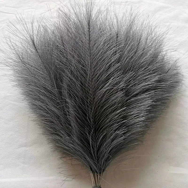 Artificial Pampas Grass 1/5/10/30pcs Fake Pampas Grass Flower Boho Wedding Bouquet Home Decor Table Flower Arrangement Decor