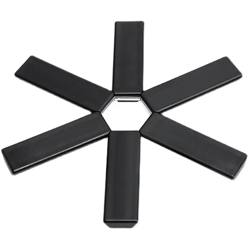 Hemasa 4 Pcs Pot Mat Dish Placemat Coaster Folding Heat Insulation High Temperature Pots And Pans