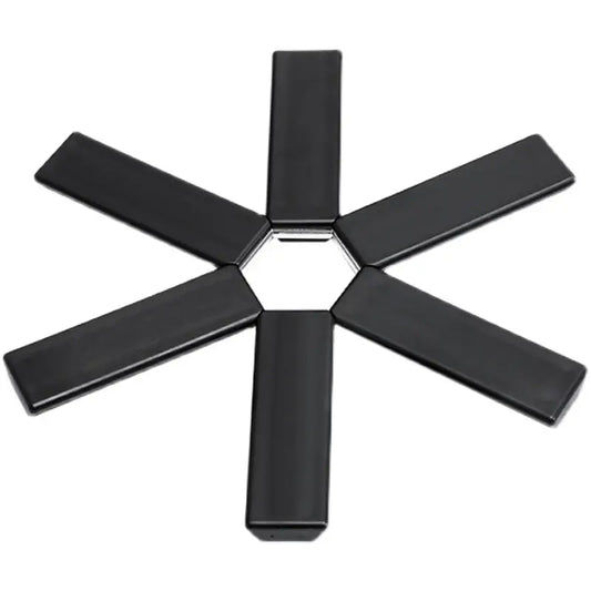 Hemasa 4 Pcs Pot Mat Dish Placemat Coaster Folding Heat Insulation High Temperature Pots And Pans