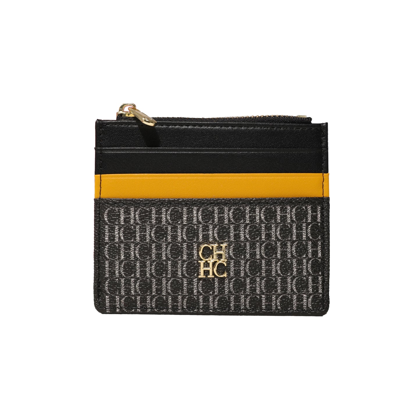 CH Portable Women's Wallet Exquisite Urine Decoration Durable and Elegant Brand Design Letter Decoration Zipper Card Bag