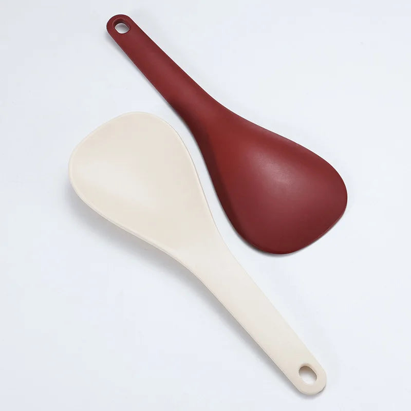 Hemasa  Non Stick Rice  Spatula Spoons Long Deep Soup Scoop Kitchen Utensil Multifunctional Rice Cooker