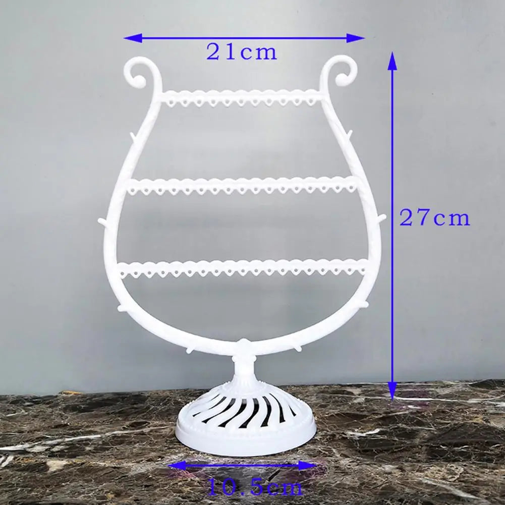 Antler Tree Jewelry Organizer Wine Cup Shape Earrings Bracelet Storage Shelf Jewelry Display Holder Ear Stud Stand Necklace Rack