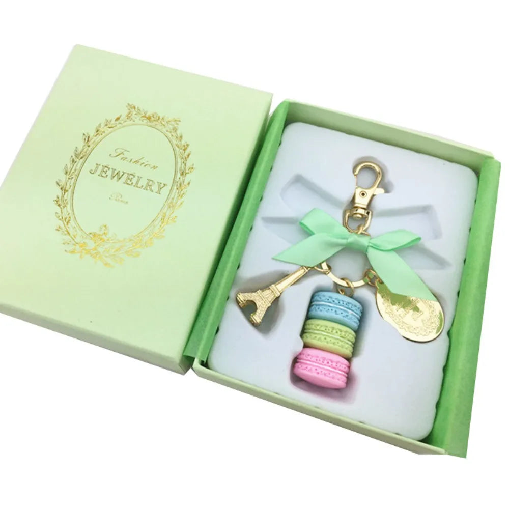 Hemasa Macaron Eiffel Tower pen key ring