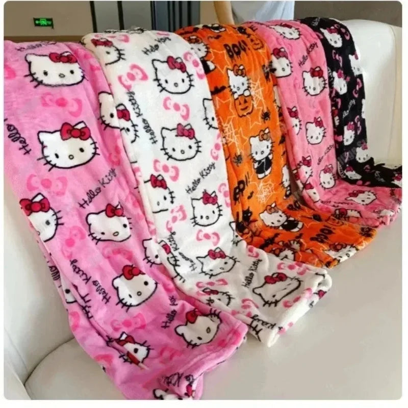 Hemasa  Hello Kitty Pajama Halloween Flannel Fashion Trousers for women