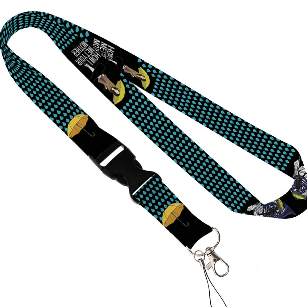 Tejesa  Lanyard Keys Chain Badge Holder ID Credit Card Pass Hang Rope Lariat Mobile Phone Charm Accessories Gifts