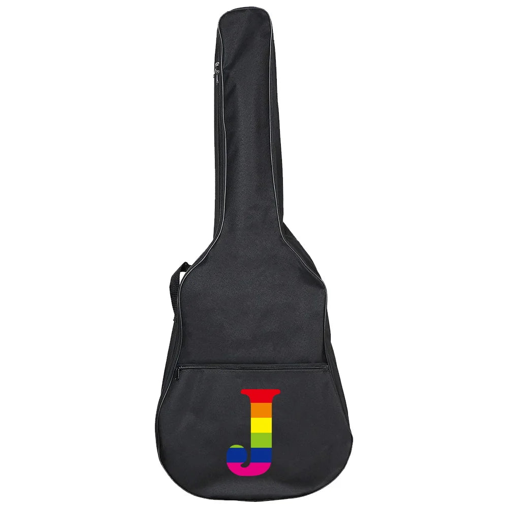 Tejesa Guitar Bag 31-41 Inch Guitar Case Printing Rainbow Series / Guitar Cover /Waterproof Backpack Oxford Fabric