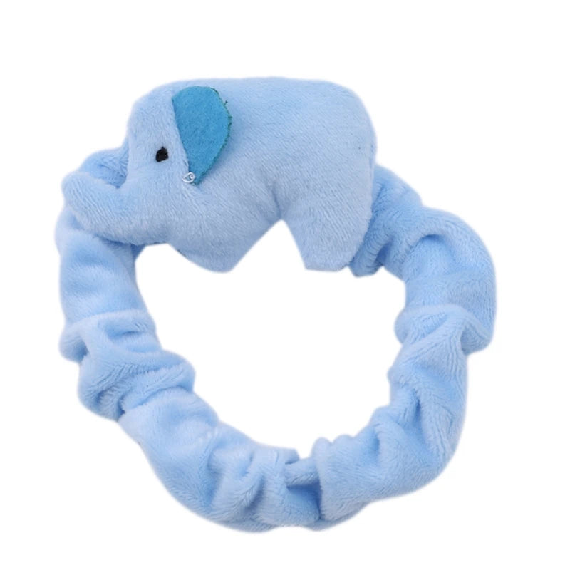 Hemasa pink and blue  Baby Blanket Cute Elephant  Newborn Elephant Air Conditioning Quilt Coral Velvet Pillow Quilt Dual-Use