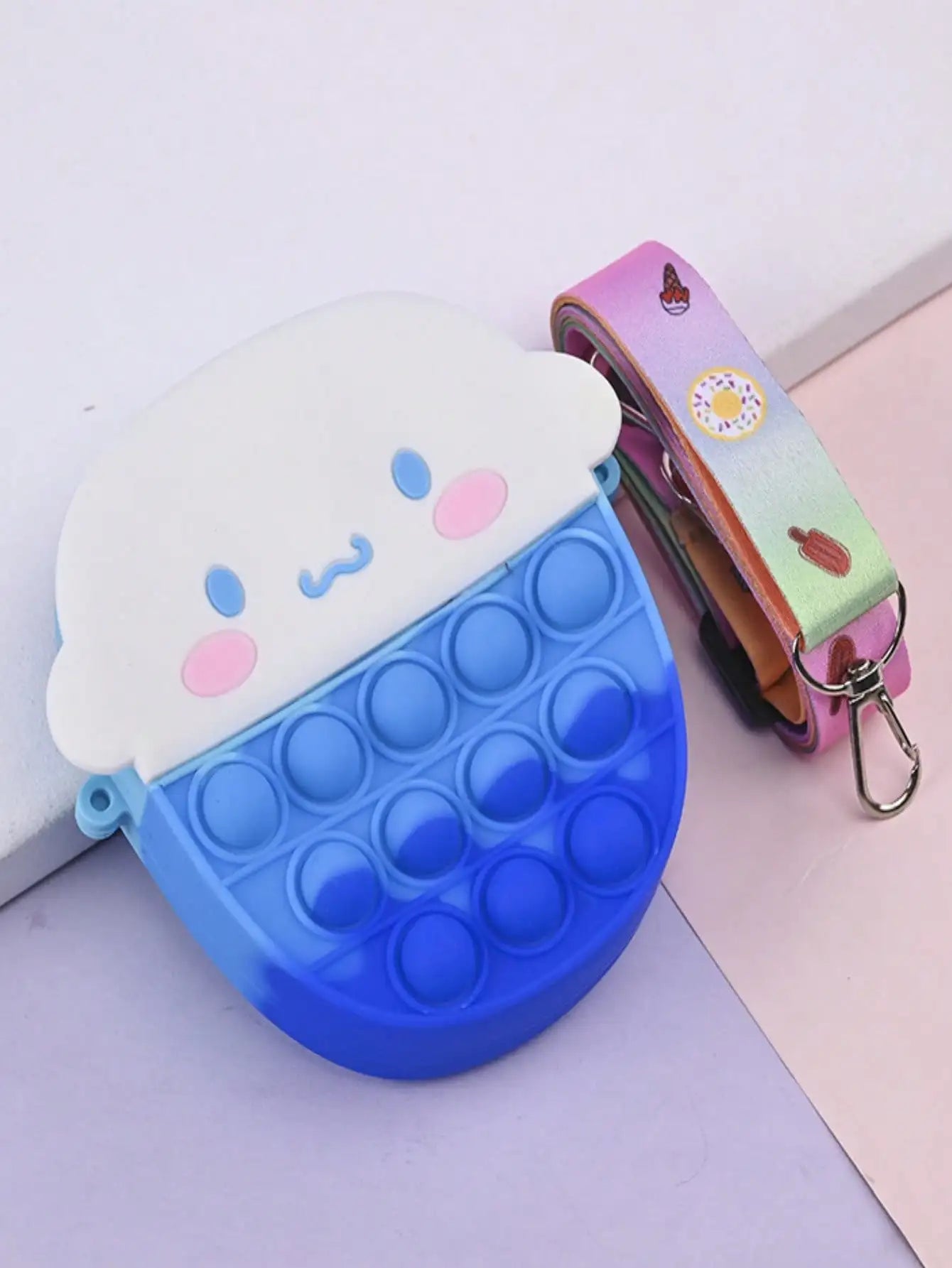 MINISO Cartoon Insulated Cinnamon Dog Kuromi Portable Lunch Bag Lunch Box Bag Student Office Workers Bring Meal Storage Bag
