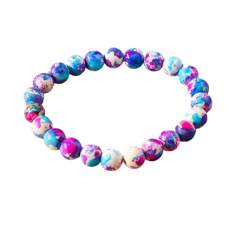 Hemasa Fashion Colorful Handmade Beads Bracelet for Women Girls Party Holiday Jewelry Gifts