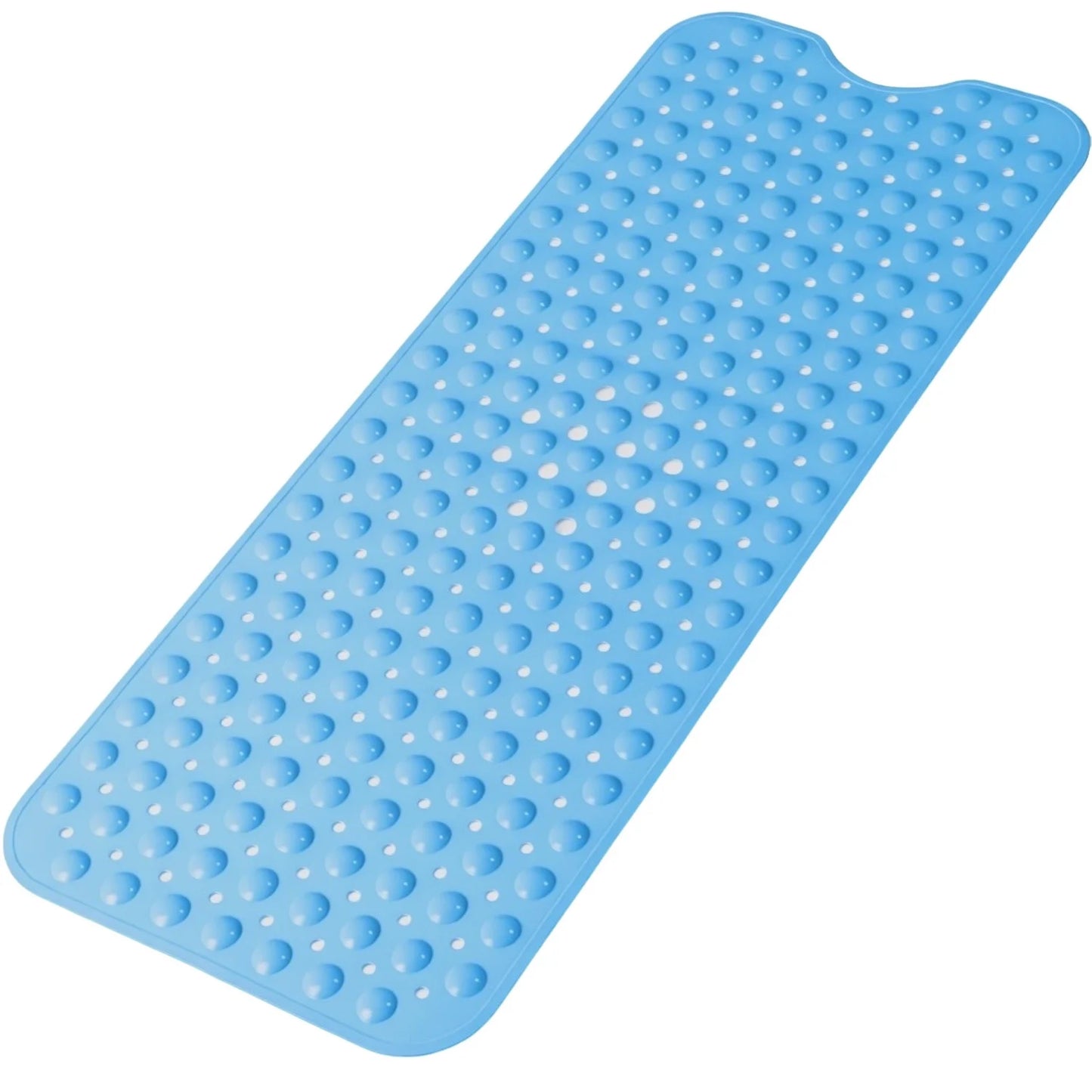 Tejesa 1pc Cartoon Extra Long Bathtub Mat 40x100cm Non Slip Bath Mat for Bathroom Tubs Shower Mats with Suction Cups & Drain Holes