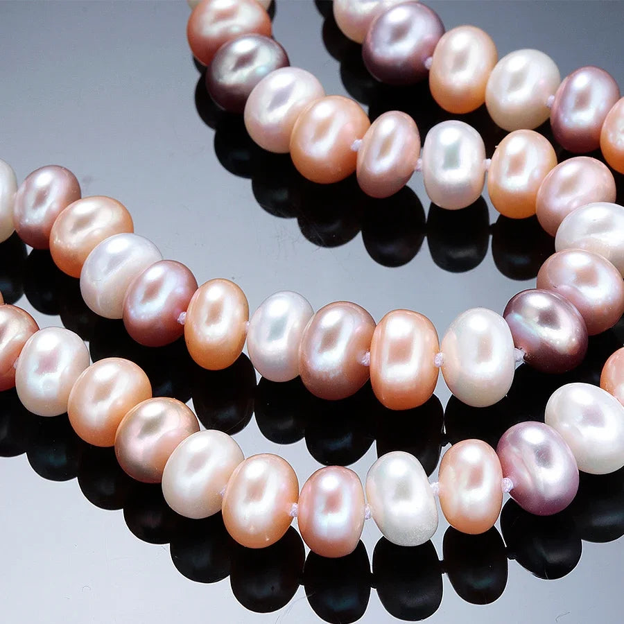Hengsheng 100% Natural Freshwater Pearl Necklaces for Women High Luster 925 Sterling Silver Real Pearl Necklaces Jewelry Gift