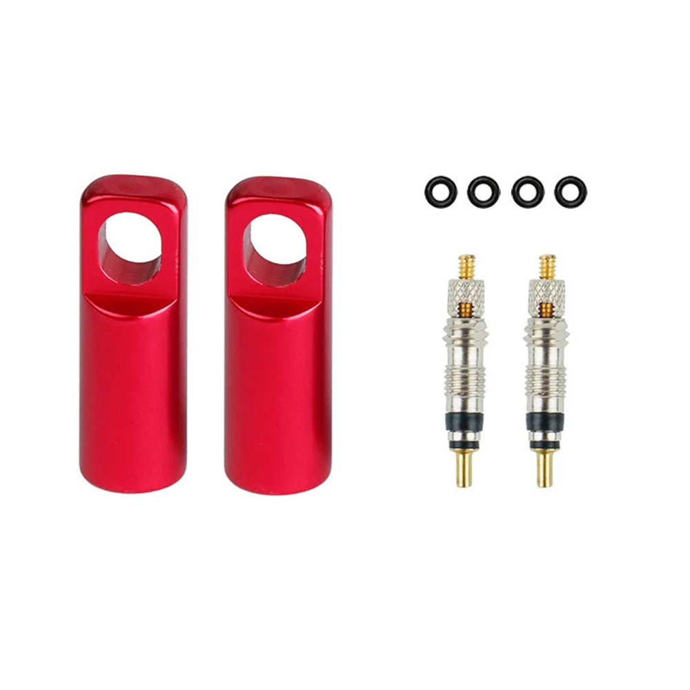 4pcs Tire Presta Valve Cap Wheel Aluminum Alloy Valve Dust Covers Protector Bike Presta Cap Dustproof Bicycle Accessories