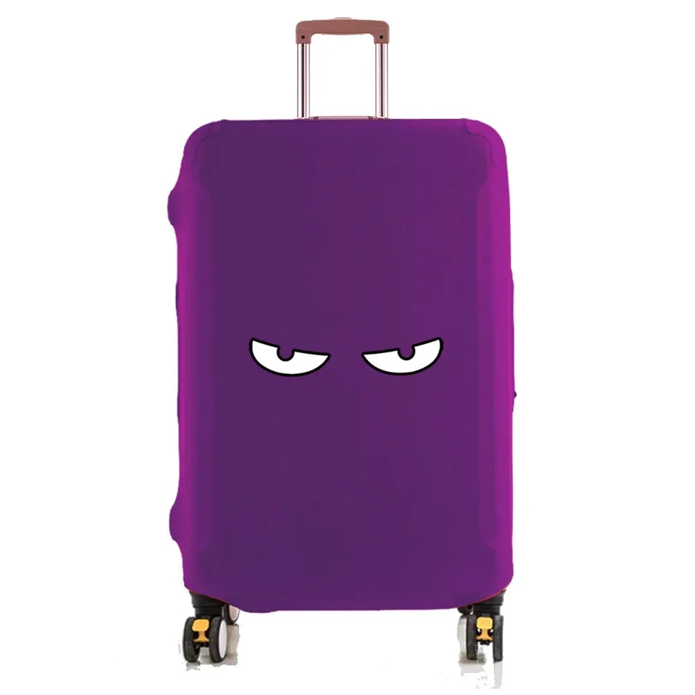 Tejesa Luggage Protective Cover Suitcase Cover Travel Accessories Printing Chest Pattern Dust Elastic Cover Apply for 18-32 Inches