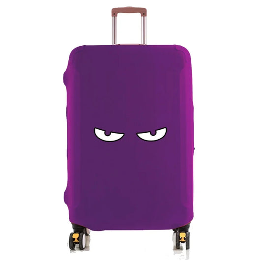 Tejesa Luggage Protective Cover Suitcase Cover Travel Accessories Printing Chest Pattern Dust Elastic Cover Apply for 18-32 Inches