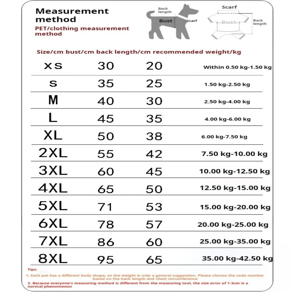 Large Dog Medium Small Dog Clothes Windproof Clothing Golden Retriever Pet Vest French Bulldog for 1-45kg Dogs Pet Coat Winter