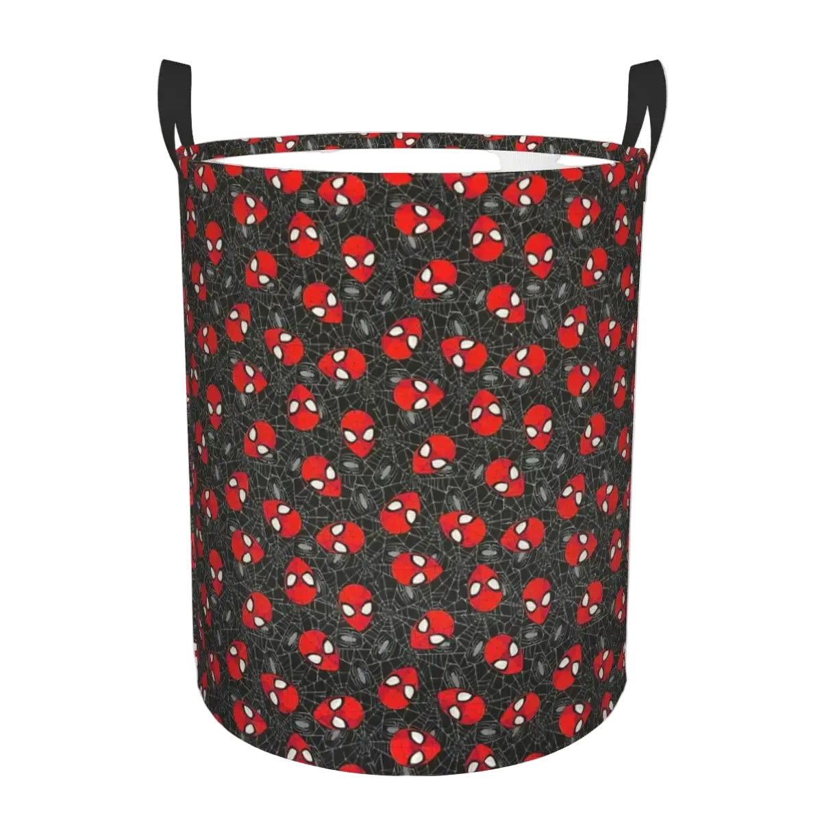 Tejesa  Laundry Hamper Large Storage Basket Action Spider Man Comics Girls Boys Toy Organizer