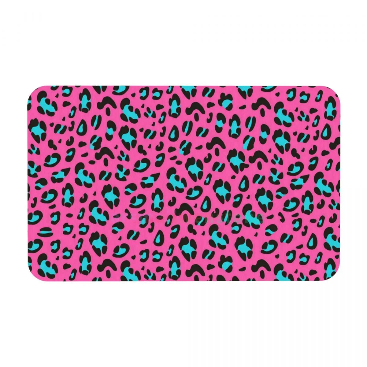 Leopard Print Diatom mud cushion absorbent quick drying mat bathroom door mat toilet diatomaceous earth non-slip foot mat