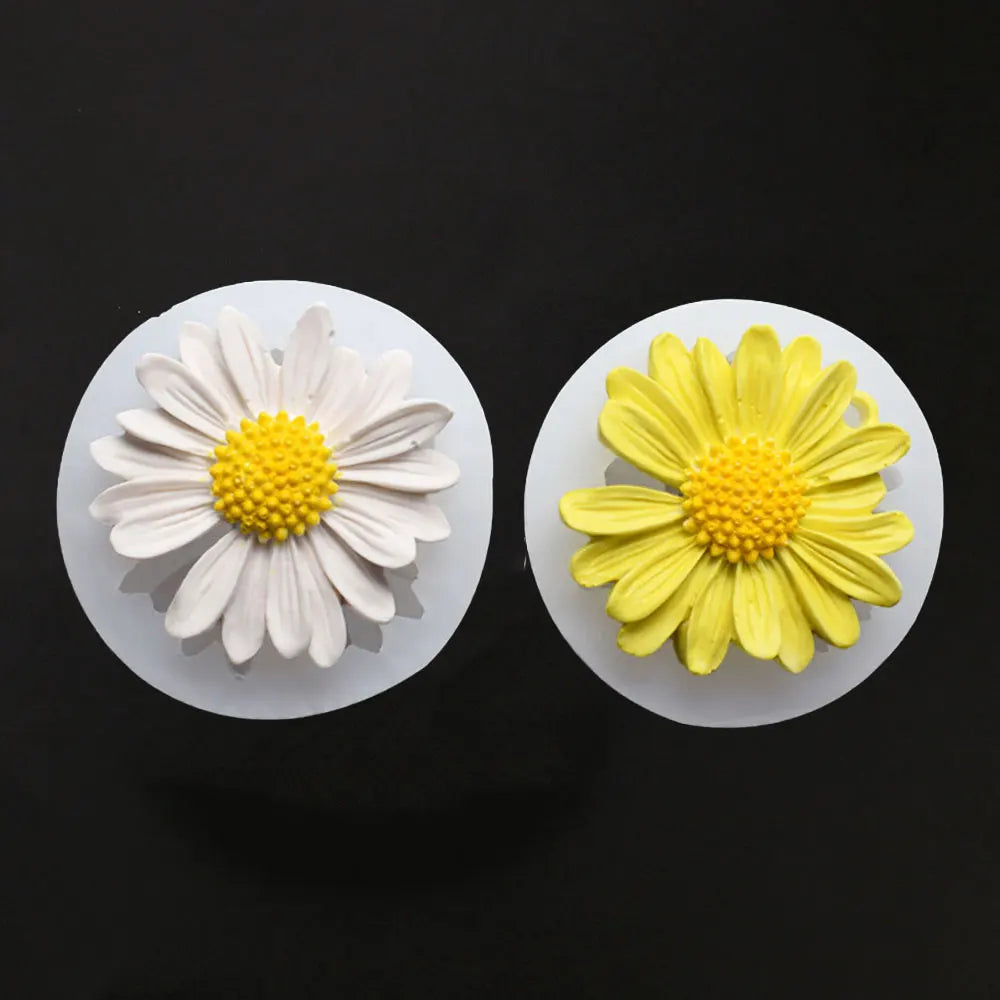 For fun Daisy Wild Chrysanthemum Flower Shape Silicone Mold Baking Mold DIY Fondant Cake Decorating Tools Resin Mould