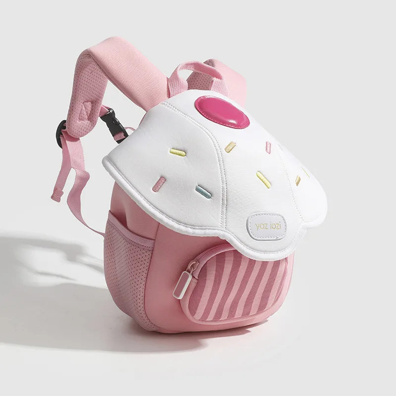 Hemasa Mini Cute Mushroom Backpack Kindergarten Popular Cute Baby Series Children’s Small School Bag Girl Bag