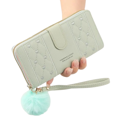 Hemasa  Long Wallet /Pu Leather Card Holder