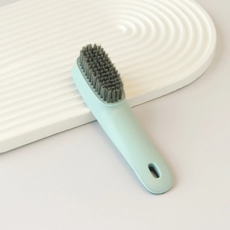 Hemasa 2Pcs Shoe Cleaning Brushes  Plastic Clothes Scrubbing Household Multi-functional Cleaning Tools