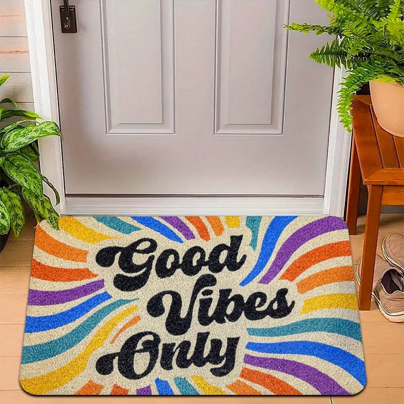Tejesa Rainbow Carpet Welcome Rug For Bedroom Carpet For Live Room Home Decor