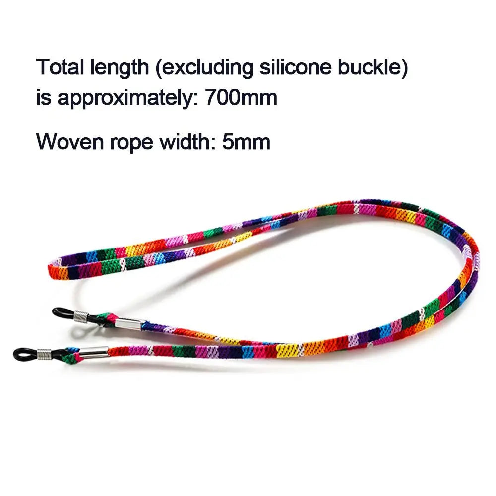 Tejesa  Universal Retro Glasses Chain Sunglasses Non-Slip Neck Cord Strap Eyeglass Sports Lanyard String Reading Glasses Accessories