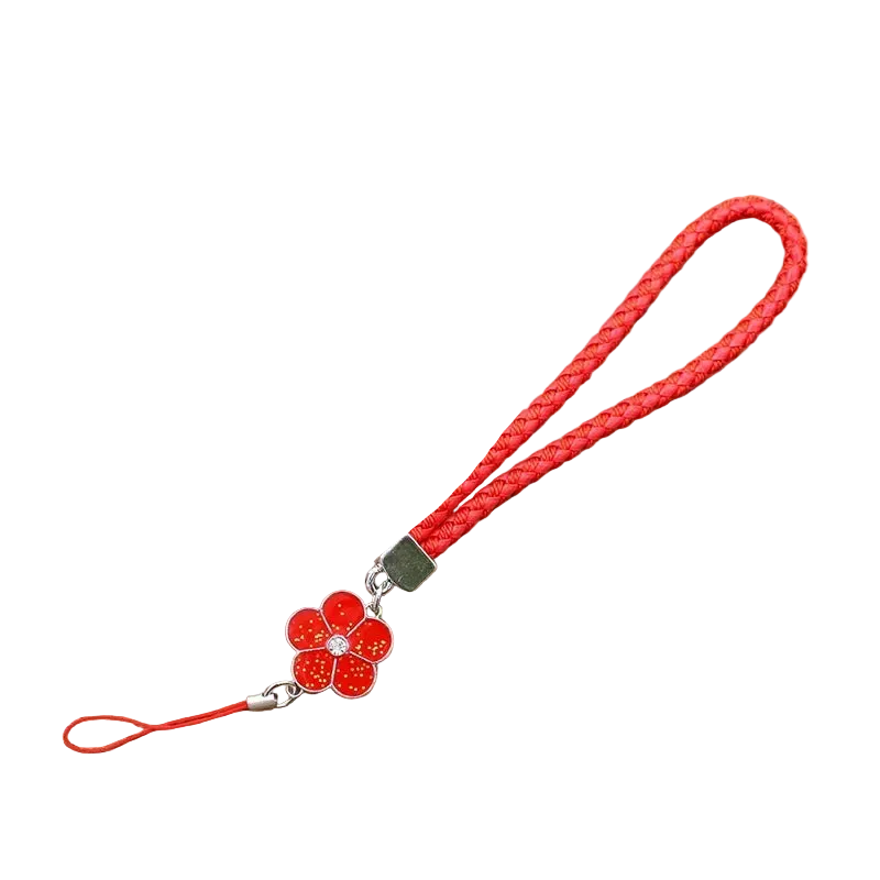Tejesa Small Flower Phone Straps Mobile Phone Lanyard  for USB ID/ Card Keychain ,for IPhone