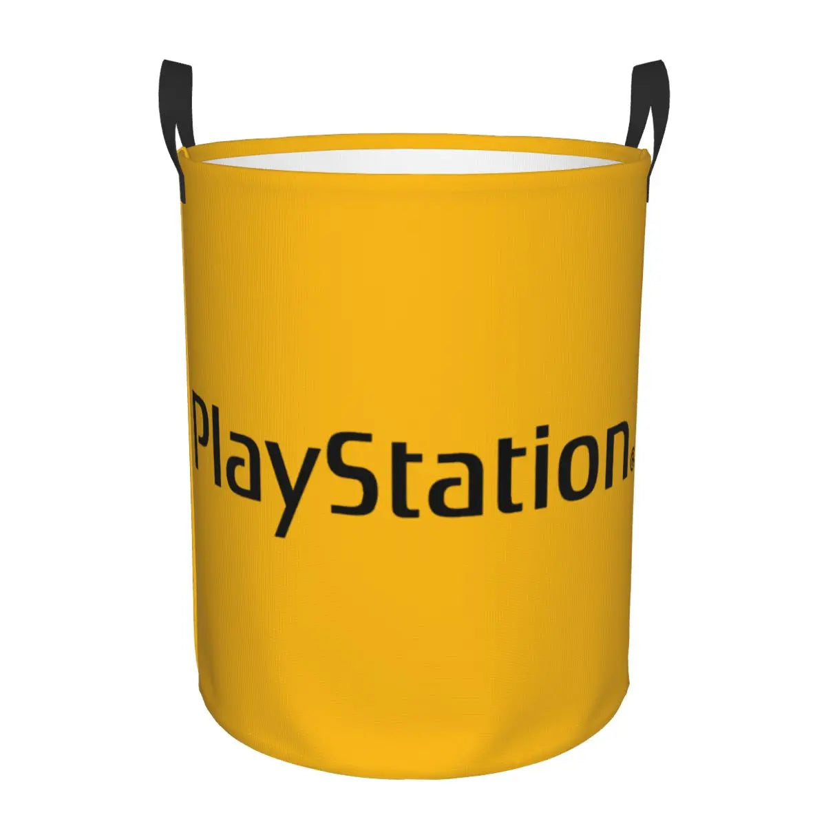 Customized Playstations Buttons Laundry Basket Collapsible Game Gamer Gift Clothes Toy Hamper Storage Bin for Kids Nursery