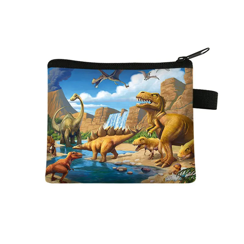 Tejesa Animal Theme Coin Purse /Children's Mini Zero Wallet Zipper Storage Pocket Bag Card Holder Kids Gift
