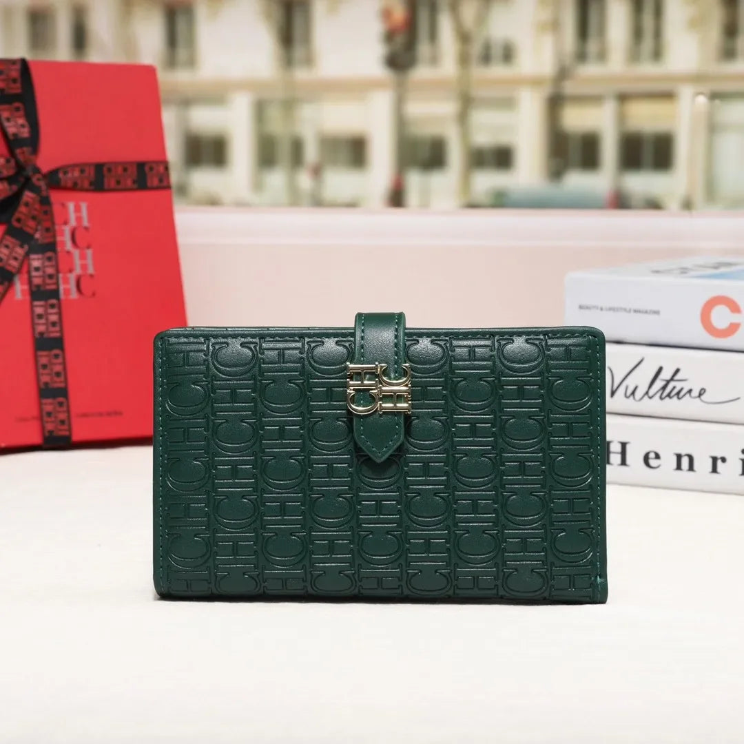 CH Luxury Brand Spring Fashion Women's Wallet Large Capacity Slot Coin 2025 High Quality Wallet Coin Wallet