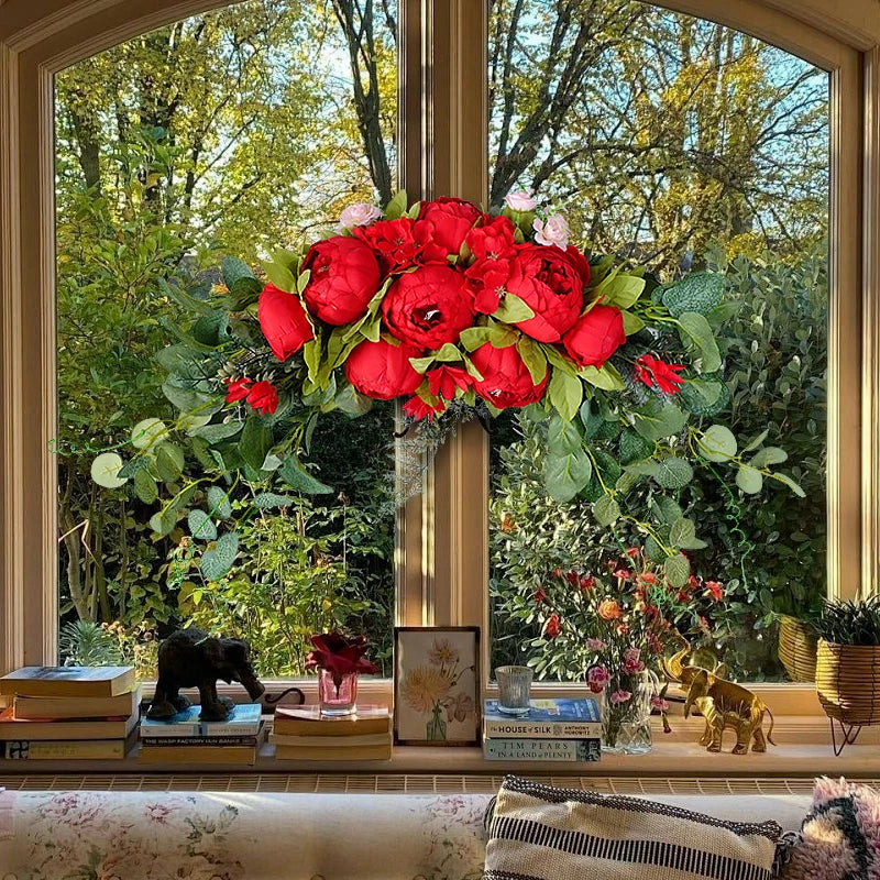 Peony Artificial Flowers Wedding decoration Arch DIY Home Decoration Flower Wall Arrangement Wreath Threshold Deco