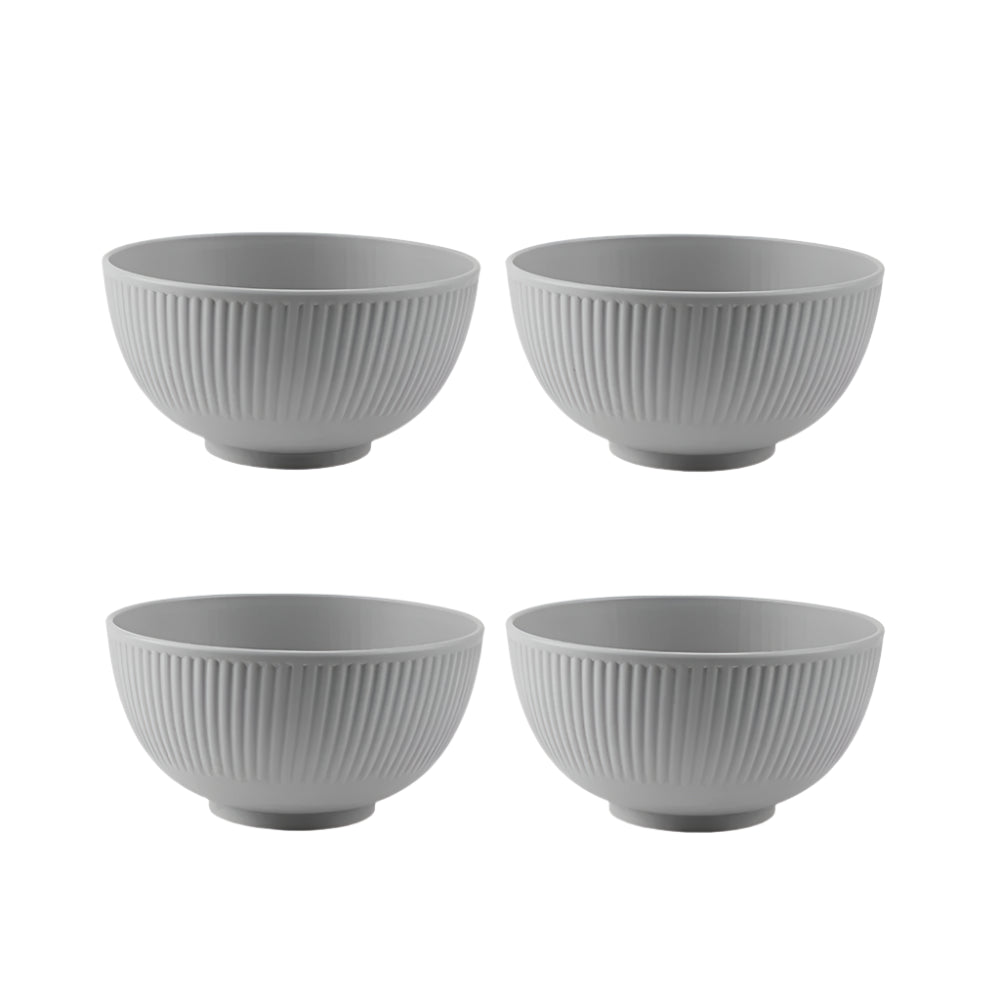 Hemasa 4Pcs Kitchen Tableware Wheat Straw Bowl /Wheat Rice Bowl  / Dessert Salad Rice Bowl Sets