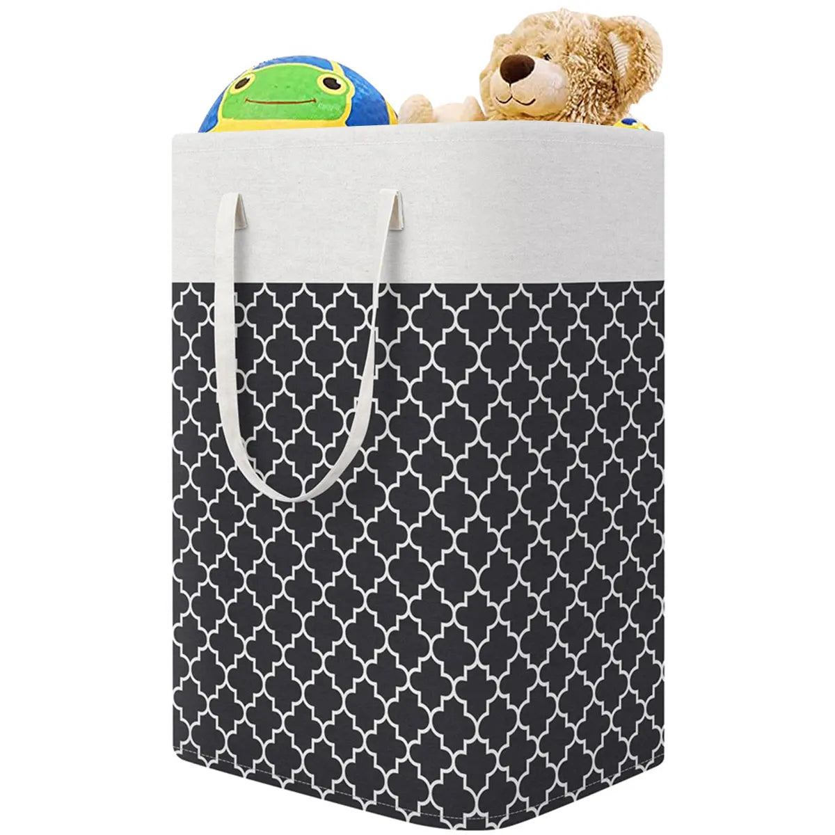 75L Large Laundry Basket Foldable Organizer Storage Basket Waterproof Dirty Clothes Toy Organizers Home Bathroom Laundry Basket