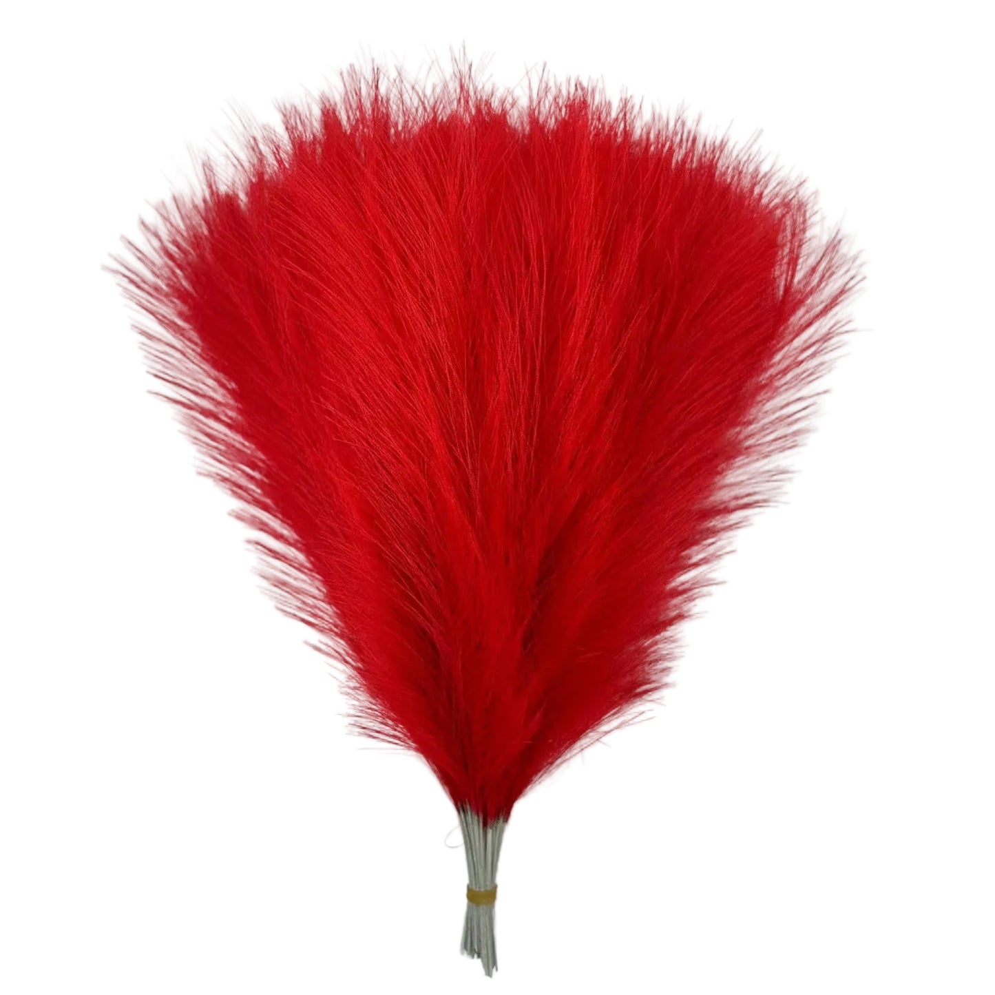 Tejesa Faux Pampas Grass Artificial Pampas Grass Fluffy 6 Stem Pompous Grass Flower Arrangement For Boho Home Wedding Decoration