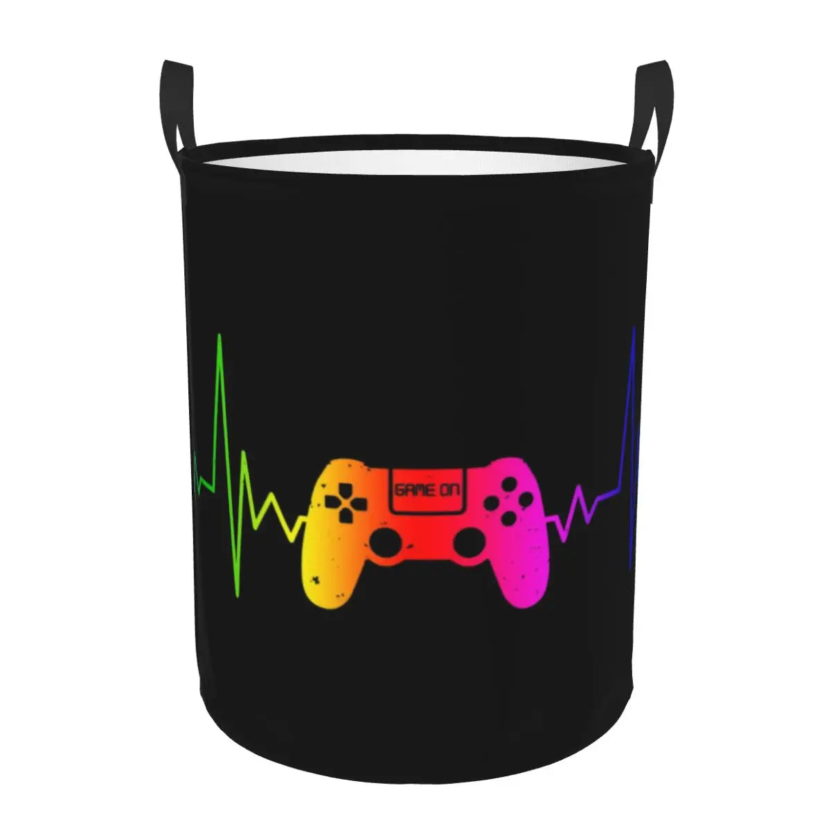 Hemasa Gamer Gaming Controller Laundry Large Clothes Storage Basket