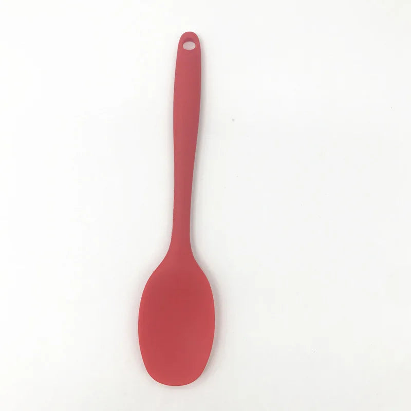Hemasa  Silicone Spoon Cake Putty Bakeware Large Unity Spoon Utensil Butter Cooking Silicone Spatula for Kitchen Gadgets