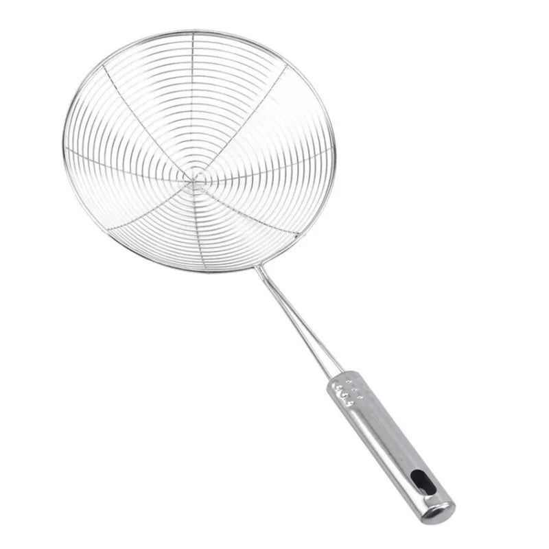 Hemasa Stainless Steel Frying Strainer French Fries Spoon Wire Mesh Skimmer Colander Fryer Scoop Sieve Kitchen Supplies