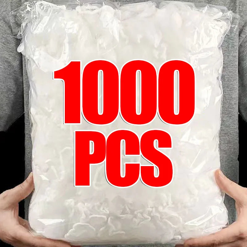 1000-30Pcs Disposable Sink Filter Anti-blocking Sink Strainer Sewer Mesh Garbage Bags Cleaning Strainer Net For Kitchen Bathroom