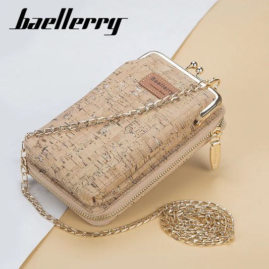 New Women Wallet Hasp Mobile Phone Bag Crossbody Shoulder Bag Zipper Clutch Lady Coin Purse Multi Card Holder Female Handbag