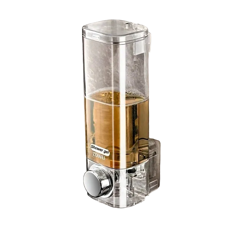 Hemasa Wall Mounted Soap Dispenser with No Need for Drilling Installation/Bathroom and Kitchen Storage Organizer